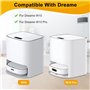 Support de balai à franges latéral principal avec coussinets Velcro amovibles compatibles avec Xiaomi Dreame Bot W10 W10 Pro