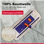 Thometzki Lot de 2 serpillières de 40 cm pour parquets en Bois véritable et carrelages, Peuvent être utilisées humides ou pour U