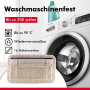 Thometzki Lot de 2 serpillières de 40 cm pour parquets en Bois véritable et carrelages, Peuvent être utilisées humides ou pour U