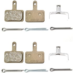 Shimano B05S Bremsbeläge Lot de 2 Paires de Plaquettes de Frein de vélo