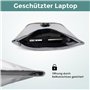 Loyzey Sacoche de Vélo 100% Imperméable Compartiment pour Ordinateur Portable 2 en 1 Sac à Dos & Sacoche Arrière Bicyclette pour