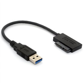 USB 3.0 à 7 + 6 Adaptateur de câble 13Pin Slimline SATA pour Ordinateur Portable CD Lecteur Optique DVD Rom