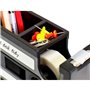 Cisixin Pot à Crayons avec Support Papier Collant - Organiseur pour Bureau Stationnaires étudiants