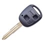 ANGOFIZ Coque Clé Télécommande Compatible avec Toyota Rav4 Yaris Corolla Celica Land Cruiser Picnic Prado Previa Prius Tarago Al