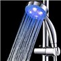Itian Lumières LED à Changement de Couleurs Pomme de Douche, Salle de Bains Pommes de Douche à LED 7 Couleurs Changement Automat