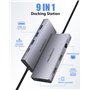 Newmight 9 en1 Dual HDMI Adapter