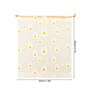 Jagowa Lot de 5 sacs de rangement étanches à chaussures – 30 x 35 cm – Pochettes transparentes avec cordon de serrage pour organ
