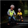 BOBOZHONG Gilets de Sécurité pour Enfants,2 pièces Gilet réfléchissant pour Enfants Gilet de sécurité Collier de Signal en Forme