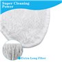 Dyaucwpo 6 Pièces Housses de Rechange pour Balai Vapeur for Vileda, Recharge de Lavette Balai Vapeur en Microfibre Compatibles A