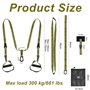 Sangle de Suspension Multifonction Kit avec Crochet de Porte