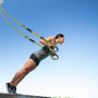 Noxtioanip Sangles de Suspension Kit D'entraînement, Sangle de Suspension Multifonction Kit avec Crochet de Porte, Entraînement 