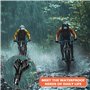 Noxtioanip Selle de Velo Ultra Confortable, Selle Velo Confortable Gel Ergonomique Selle VTT avec Fonction d'Amortisseur, Siège 