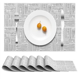 Dyaucwpo 6 Pièces Set de Table