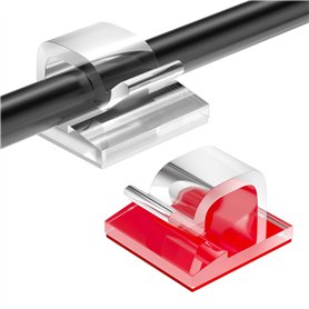 Zeripikfoasp 150 Pièces Clips Câbles