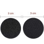 60 pièce Scratch Adhésif Rond Autocollant Adhésif Ronds Crochet et Boucle Adhésifs pour papier pl