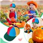 Uirheurd 2pcs Casquette Helice Casquette à Hélice Classique Chapeau Rigolo Colorée Casquettes De Baseball à Hélices Libellule Dr