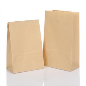 CraftWerk Lot de 100 petits sacs cadeaux en papier kraft - Idéal comme sac à remplir soi-même pour les anniversaires d'enfants e