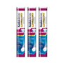 Kukident Lot de 3 pastilles de nettoyage pour dents professionnelles Blanc