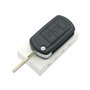 BROVACS Boîtier de clé de rechange compatible avec Land Rover Range Rover Sport LR3 Discovery 3 boutons Flip Entrée sans clé Tél