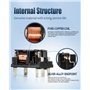 T92P7A22-240 240 VAC 6-1393211-2 6 broches 30 A Tension AC DPST-NO (2 formes A) Relais de puissance à connexion rapide à usage g