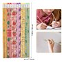 Zwenjuan Crayon HB,36 Crayons en Bois Antidérapants Multicolores avec Gomme à Effacer pour Enfants et Etudiants Outils de Dessin