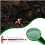 6 PCS Épandeurs de Graines Distributeur Graines Rond Semoir à Main Distributeur de Semences Outil
