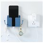 BOBOZHONG Support Mural pour Téléphone Portable,4 PCS Supports Muraux pour Téléphone Portable avec Crochet Support Telecommande 