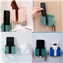 BOBOZHONG Support Mural pour Téléphone Portable,4 PCS Supports Muraux pour Téléphone Portable avec Crochet Support Telecommande 