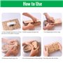 Taille Boucle Cravate Pin Clips