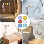 Montage Mural Rangement Lunettes Support de Lunettes pour