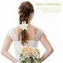 Lot de 7 pinces à cheveux à fleurs bohémiennes - Accessoires de fête - Barrettes à cheveux pour femme - Fleurs hawaïennes - Pinc