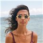 DHSBGWSX 2 paires de lunettes de soleil étoile à cinq branches, 2 morceaux de tissu pour lunettes, lunettes décoratives étoile à