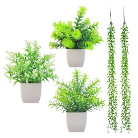 3 Morceaux De Pots De Plantes Décoratifs