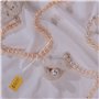 Lot de 200 étiquettes de prix pour bijoux, (26 x 15 mm) blanches avec ficelle