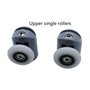 KEABATH Lot de 8 rouleaux de porte de douche en verre pour cabine de douche, salle de douche, rouleau de rechange pour porte de 