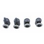 KEABATH Lot de 8 rouleaux de porte de douche en verre pour cabine de douche, salle de douche, rouleau de rechange pour porte de 