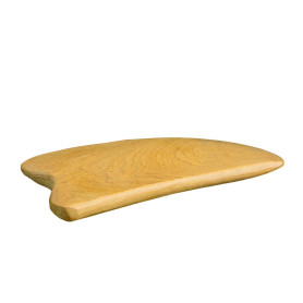 Healifty Gua Sha Outil Bois Gua Sha grattage plaque Camphorwood physique Thérapie de massage plaque pour favorisant la circulati