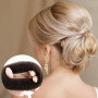 5 cordes élastiques pour cheveux.