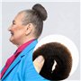 Machine à pain à donuts, 7 pièces, marron en forme d'anneau, avec 10 clips en forme de U, 5 cordes élastiques pour cheveux.