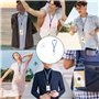 Lot de 6 étiquettes de bagage imperméables et 3 pochettes pour carte d'identité, étiquettes de bagages, étiquettes de bagage imp
