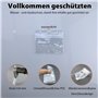 Lot de 6 étiquettes de bagage imperméables et 3 pochettes pour carte d'identité, étiquettes de bagages, étiquettes de bagage imp