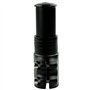 REBECCAGIBSON Rehausseur de guidon de vélo - En aluminium - Noir - 28,6 mm - 124 mm - Adaptateur de hauteur - Potence réglable