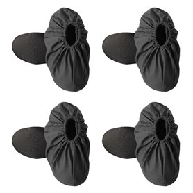 PFLYPF 4 paires de couvre-chaussures réutilisables