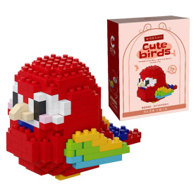 Ensemble de mini blocs de construction pour perroquet