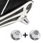 Lot de 12 crampons de rechange en aluminium pour chaussures de football