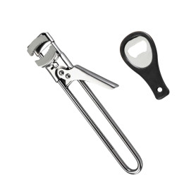 1 ouvre-boîte réglable avec 1 mini ouvre-boîte