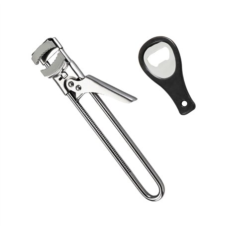 1 ouvre-boîte réglable avec 1 mini ouvre-boîte