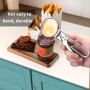 1 ouvre-boîte réglable avec 1 mini ouvre-boîte, ouvre-bouteille manuel réglable, ouvre-bouchon en acier inoxydable, outil de pré