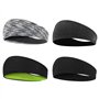 ATBUSS Lot de 4 bandeaux anti-transpiration pour homme