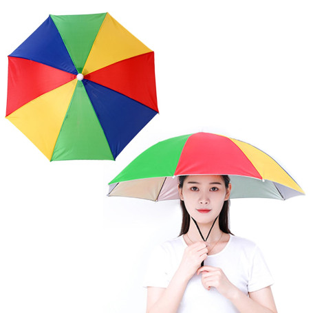 MEMOFYND 1 parapluie de pêche arc-en-ciel